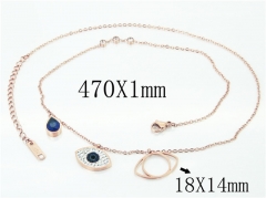 HY Wholesale Stainless Steel 316L Jewelry Necklaces-HY47N0149HSS