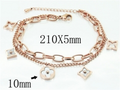 HY Wholesale Jewelry 316L Stainless Steel Bracelets-HY47B0131HHG