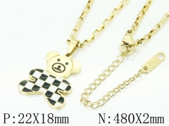 HY Wholesale Stainless Steel 316L Jewelry Necklaces-HY47N0124HWW