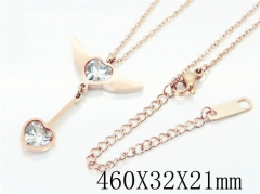 HY Wholesale Stainless Steel 316L Jewelry Necklaces-HY47N0138OV