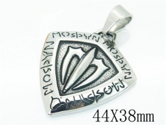 HY Wholesale 316L Stainless Steel Jewelry Pendant-HY22P0830HIC