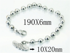 HY Wholesale Jewelry 316L Stainless Steel Bracelets-HY39B0678LT