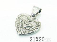 HY Wholesale 316L Stainless Steel Jewelry Pendant-HY39P0521JW