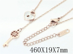 HY Wholesale Stainless Steel 316L Jewelry Necklaces-HY47N0137OLE