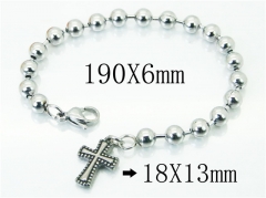 HY Wholesale Jewelry 316L Stainless Steel Bracelets-HY39B0730LF