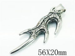 HY Wholesale 316L Stainless Steel Jewelry Pendant-HY22P0835HID