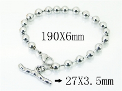 HY Wholesale Jewelry 316L Stainless Steel Bracelets-HY39B0749LS