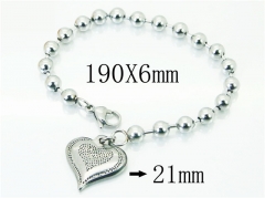 HY Wholesale Jewelry 316L Stainless Steel Bracelets-HY39B0657LX