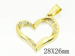 HY Wholesale 316L Stainless Steel Jewelry Pendant-HY12P1123KL