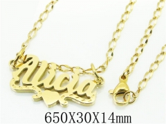 HY Wholesale Stainless Steel 316L Jewelry Necklaces-HY32NE0383NC