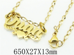 HY Wholesale Stainless Steel 316L Jewelry Necklaces-HY32NE0380NG