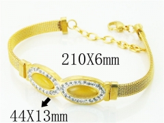 HY Wholesale Jewelry 316L Stainless Steel Bracelets-HY12B0219HAA