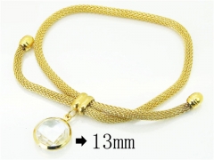 HY Wholesale Jewelry 316L Stainless Steel Bracelets-HY12B0229MLG