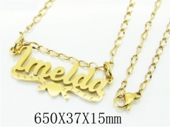 HY Wholesale Stainless Steel 316L Jewelry Necklaces-HY32NE0374NW