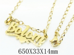 HY Wholesale Stainless Steel 316L Jewelry Necklaces-HY32NE0363NW