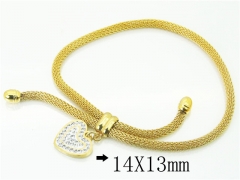 HY Wholesale Jewelry 316L Stainless Steel Bracelets-HY12B0233MLS
