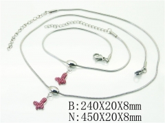 HY Wholesale Stainless Steel 316L Jewelry Chains Sets-HY92S0229HIE