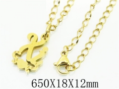 HY Wholesale Stainless Steel 316L Jewelry Necklaces-HY32NE0418NR