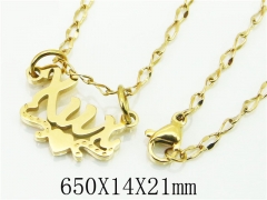 HY Wholesale Stainless Steel 316L Jewelry Necklaces-HY32NE0412NS