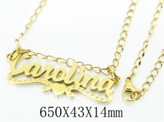 HY Wholesale Stainless Steel 316L Jewelry Necklaces-HY32NE0353NV