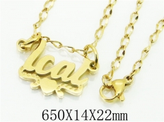 HY Wholesale Stainless Steel 316L Jewelry Necklaces-HY32NE0408NX
