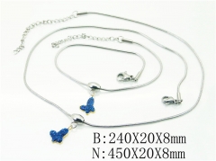 HY Wholesale Stainless Steel 316L Jewelry Chains Sets-HY92S0230HIS