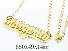 HY Wholesale Stainless Steel 316L Jewelry Necklaces-HY32NE0350NV