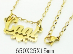 HY Wholesale Stainless Steel 316L Jewelry Necklaces-HY32NE0396NE