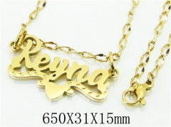 HY Wholesale Stainless Steel 316L Jewelry Necklaces-HY32NE0392NU