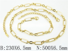 HY Wholesale Stainless Steel 316L Jewelry Chains Sets-HY40S0431HLL