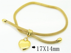 HY Wholesale Jewelry 316L Stainless Steel Bracelets-HY12B0235MLG