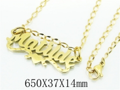 HY Wholesale Stainless Steel 316L Jewelry Necklaces-HY32NE0359ND