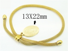 HY Wholesale Jewelry 316L Stainless Steel Bracelets-HY12B0232MLA