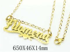 HY Wholesale Stainless Steel 316L Jewelry Necklaces-HY32NE0355NX