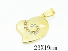 HY Wholesale 316L Stainless Steel Jewelry Pendant-HY12P1134JL