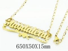 HY Wholesale Stainless Steel 316L Jewelry Necklaces-HY32NE0348NZ