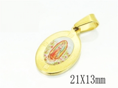 HY Wholesale 316L Stainless Steel Jewelry Pendant-HY12P1142JX