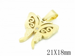 HY Wholesale 316L Stainless Steel Jewelry Pendant-HY12P1150JR