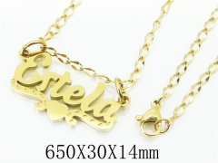 HY Wholesale Stainless Steel 316L Jewelry Necklaces-HY32NE0367NY