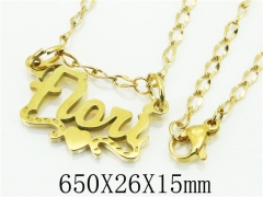 HY Wholesale Stainless Steel 316L Jewelry Necklaces-HY32NE0391NG