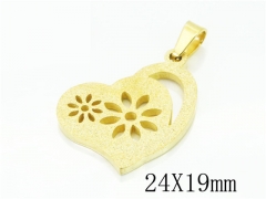 HY Wholesale 316L Stainless Steel Jewelry Pendant-HY12P1126JG