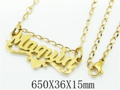 HY Wholesale Stainless Steel 316L Jewelry Necklaces-HY32NE0376NA