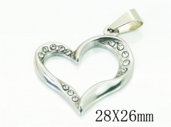 HY Wholesale 316L Stainless Steel Jewelry Pendant-HY12P1122KB