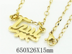 HY Wholesale Stainless Steel 316L Jewelry Necklaces-HY32NE0409NZ