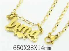 HY Wholesale Stainless Steel 316L Jewelry Necklaces-HY32NE0405NB