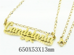 HY Wholesale Stainless Steel 316L Jewelry Necklaces-HY32NE0347NA