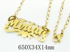 HY Wholesale Stainless Steel 316L Jewelry Necklaces-HY32NE0377NS