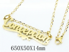 HY Wholesale Stainless Steel 316L Jewelry Necklaces-HY32NE0356NZ
