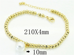 HY Wholesale Jewelry 316L Stainless Steel Bracelets-HY59B0726PLX