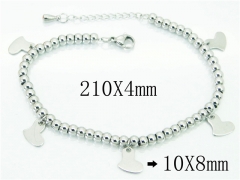 HY Wholesale Jewelry 316L Stainless Steel Bracelets-HY59B0637OZ